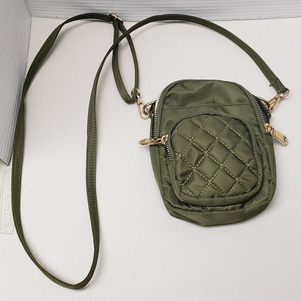 Mini Crossbody Bag (Olive Green)